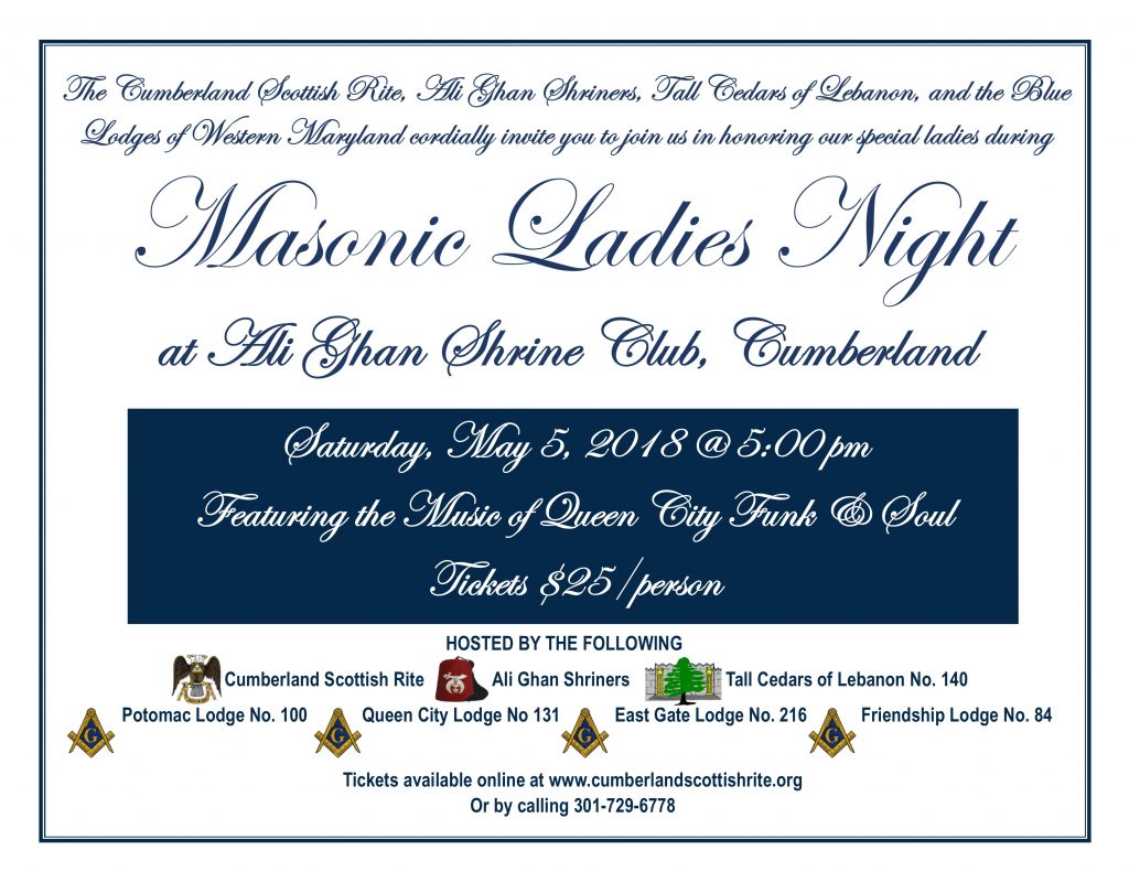 Combined Masonic Ladies Night