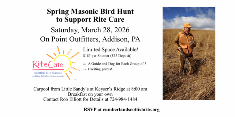 Scottish Rite Spring Bird Hunt